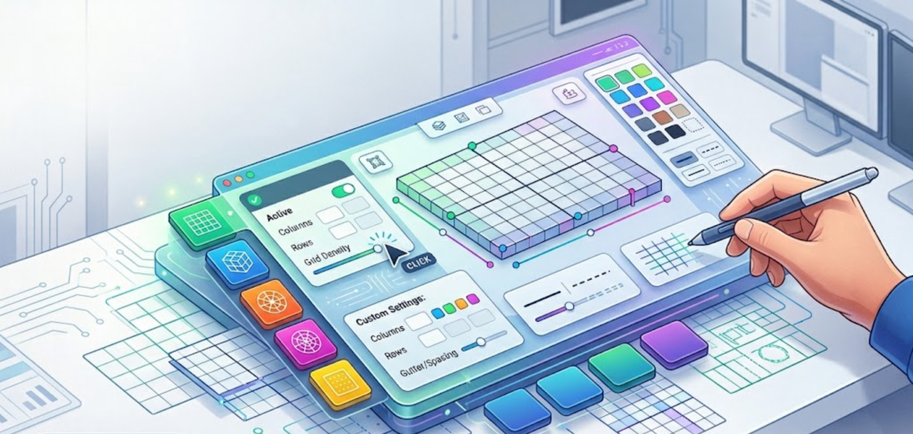 Grid Maker, Create professional artwork with zero drawing skills.